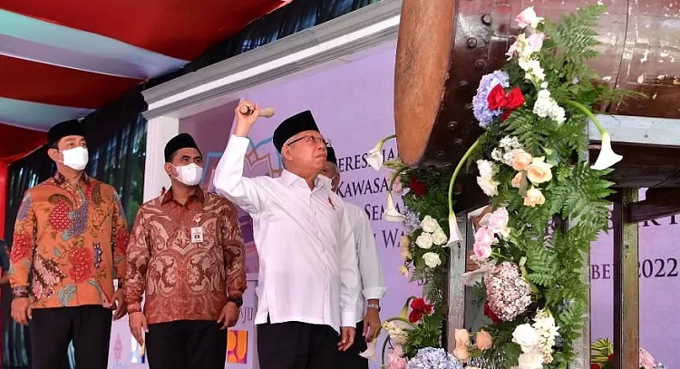  Resmikan Masjid Raya Baiturrahman Semarang, Ini Harapan Wapres