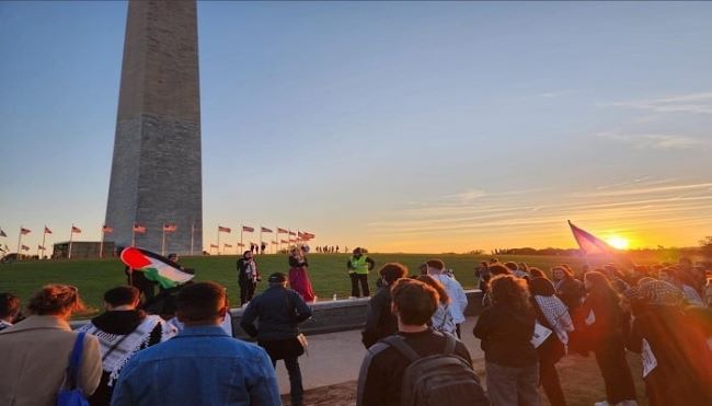  Aktivis di Washington Gelar Aksi Bela Palestina