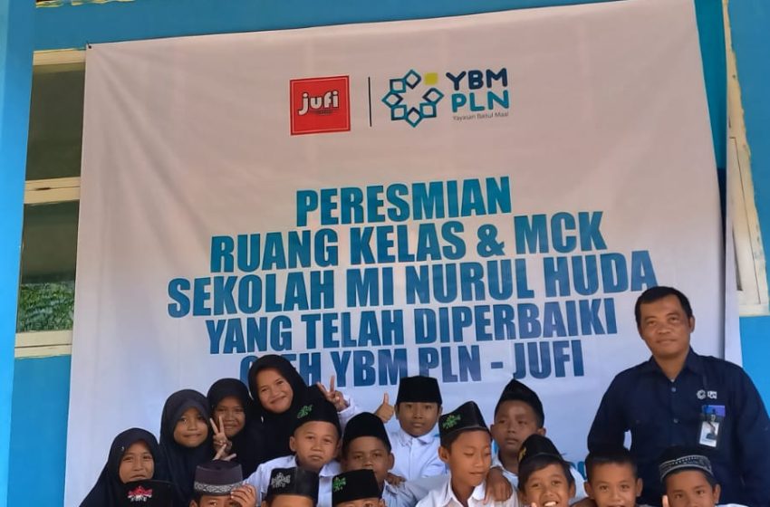  YBM PLN-Jufi Resmikan Renovasi Sekolah di Muara Gembong