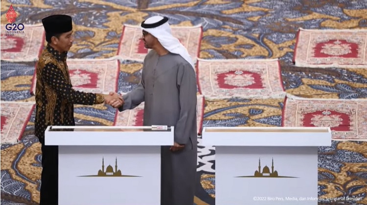  Bersama Presiden UEA, Presiden Jokowi Resmikan Masjid Raya Sheikh Al Zayed di Surakarta