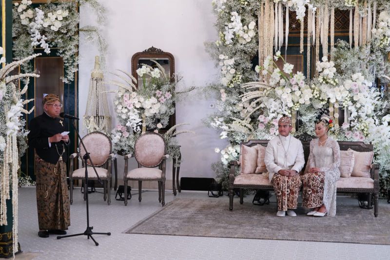  Wapres Sampaikan Nasihat Pernikahan Kaesang Pangarep