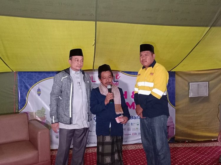  UBN ke Cianjur, Resmikan Masjid Darurat AQL Peduli