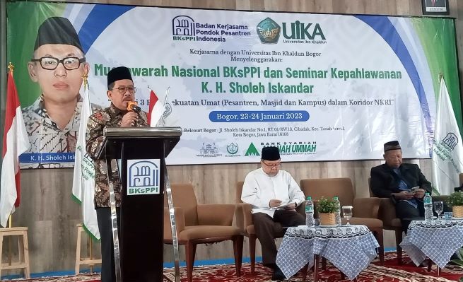  Wakil Menag Buka Munas BKsPPI dan Seminar Kepahlawanan KH Sholeh Iskandar