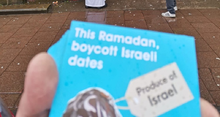  Kelompok Pro-Palestina di Inggris Sebarkan Brosur Noikot Produk Israel