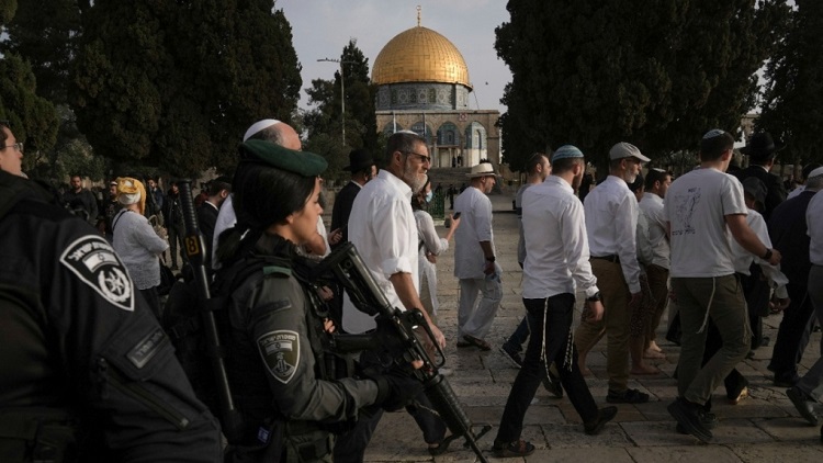  Ratusan Pemukim Ilegal Israel Serbu Kompleks Masjid Al-Aqsha