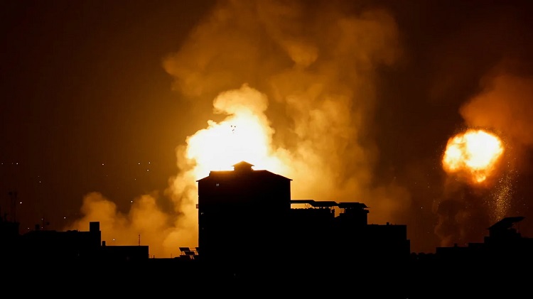  Militer Israel Gempur Jalur Gaza