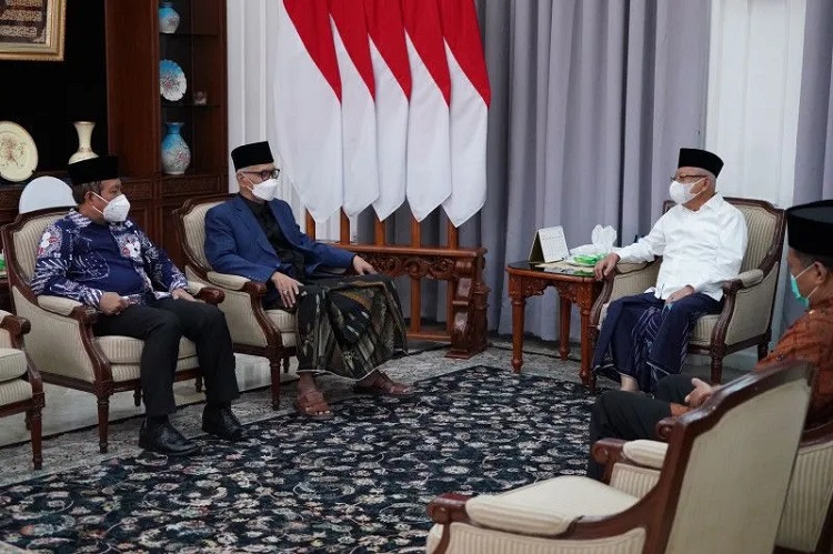  Wapres KH Ma’ruf Amin Terima Rais Aam PBNU