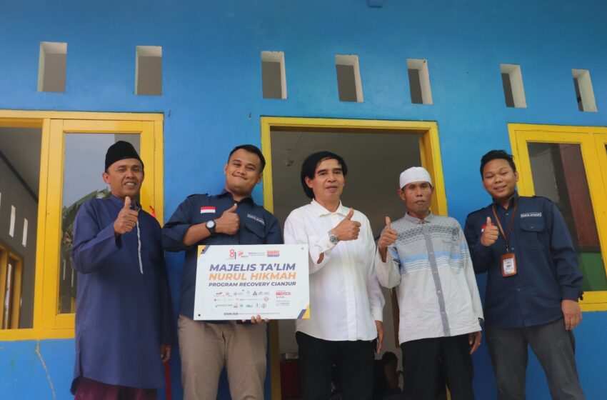 LAZNAS Yayasan Bakrie Amanah Launching Program Recovery Cianjur