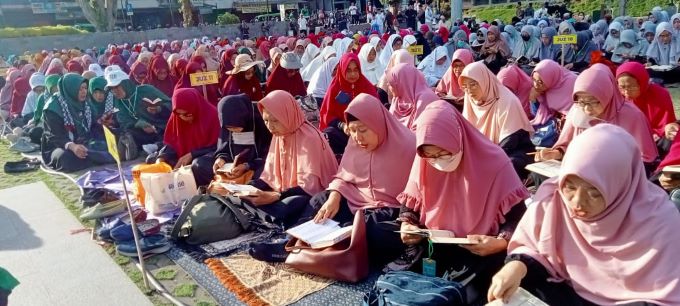  Sambut Tahun Baru Islam, Ribuan Umat Islam Ikut Bogor Ngaos Qur’an