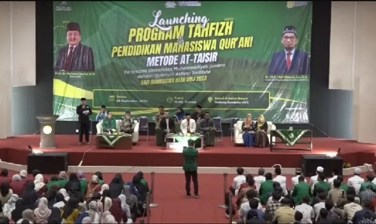  UMJ Luncurkan Program Tahfiz dan Pendidikan Mahasiswa Qur’ani
