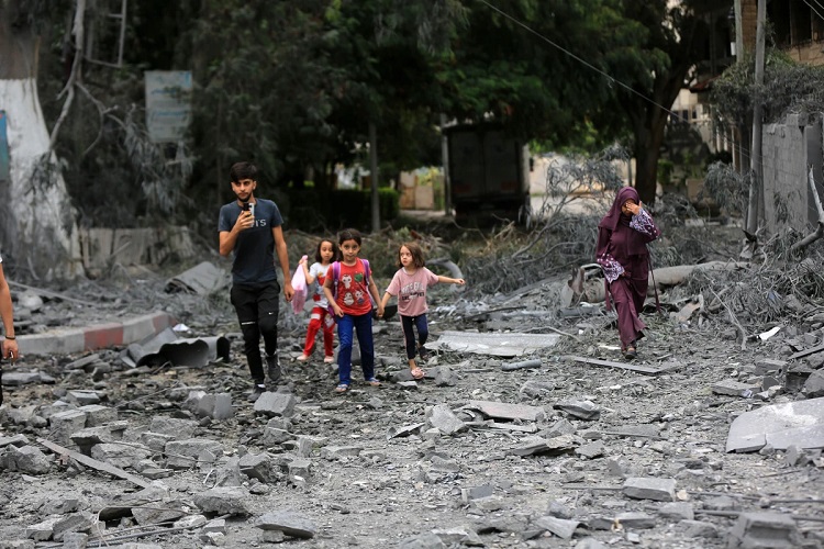  UNRWA: Sejuta Orang di Gaza Terpaksa Mengungsi