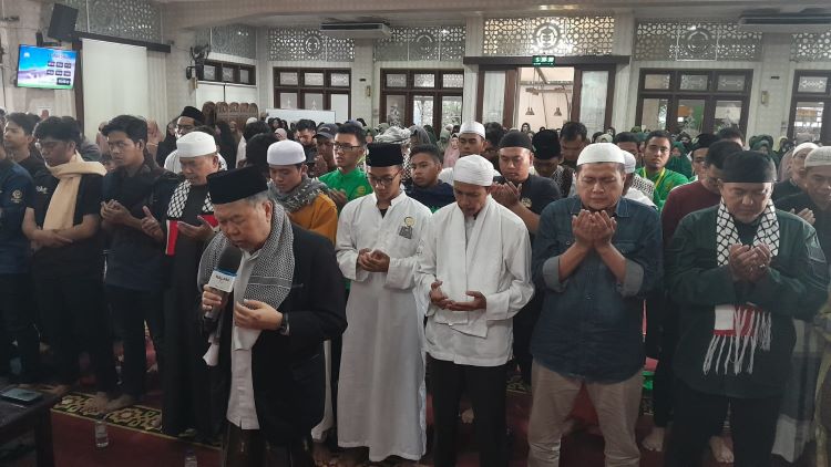  Umat Islam di Bogor Gelar Shalat Ghaib untuk Syuhada Palestina