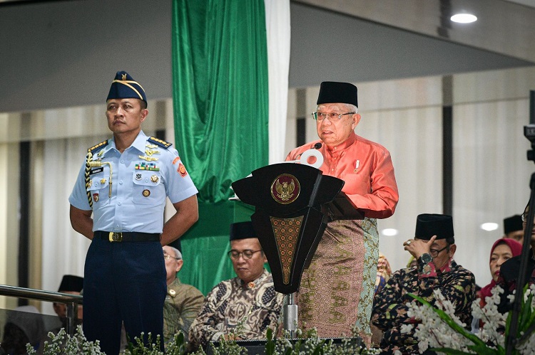  Buka STQH XXVII Nasional, Wapres KH Ma’ruf Amin: Generasi Muda Jangan Tinggalkan Al-Qur’an