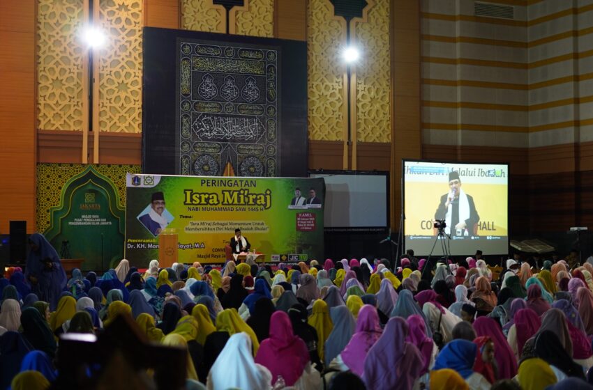  PPIJ Gelar Peringatan Isra Mi’raj 1445 Hijriah