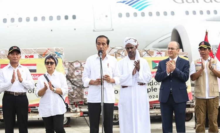  Indonesia Kirim Bantuan Kemanusiaan untuk Palestina dan Sudan
