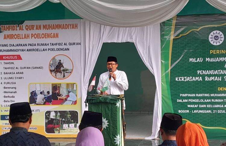  RSIJ Tandatangani Mou dengan Muhammadiyah Cilebut Barat Kelola Rumah Tahfidz