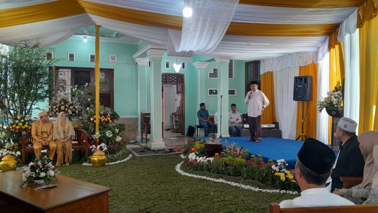  MS Kaban ‘Ngunduh Mantu’, Kiai Didin Beri Nasihat Pernikahan
