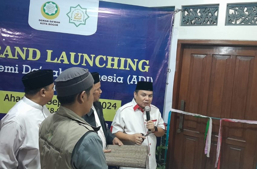  Ketua DPRD Kota Bogor Resmikan Akademi Dakwah Indonesia
