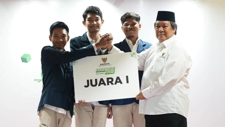  Tim IPB University Juara Kompetisi Zakathon 2024 Baznas RI