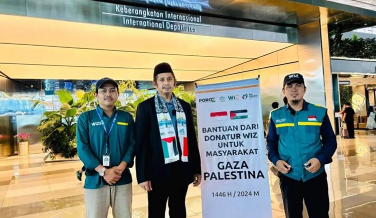  Sejumlah Lembaga Zakat Kirimkan 12 Truk Bantuan Kemanusiaan untuk Palestina