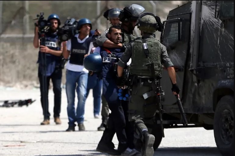  Israel Tangkap 94 Jurnalis Palestina