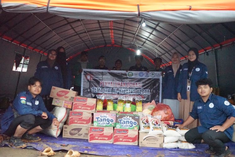  DEMA Al-Hidayah Bogor Beri Bantuan untuk Korban Bencana di Sukabumi