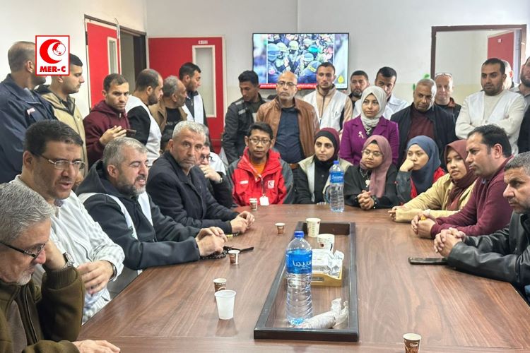  Bertemu Kemenkes Palestina di Gaza, MER-C Sampaikan Komitmen Reaktivasi RS Indonesia