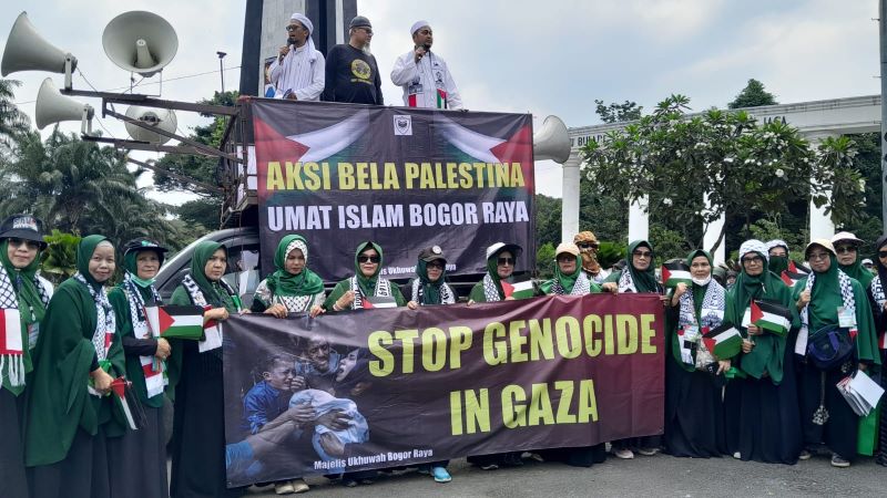  Kutuk Serangan Kembali ke Gaza, Majelis Ukhuwah Bogor: Hentikan Genosida di Gaza!
