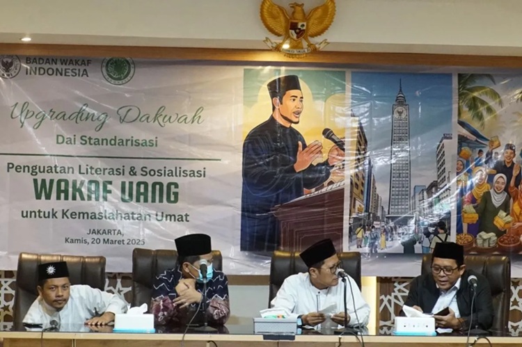  BWI Ajak Puluhan Dai MUI Tingkatkan Literasi Wakaf Uang