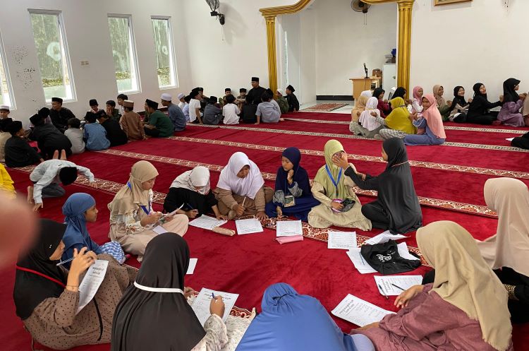 Semarak Ramadhan, Musala Al Iman Bogor Adakan Sanlat Remaja