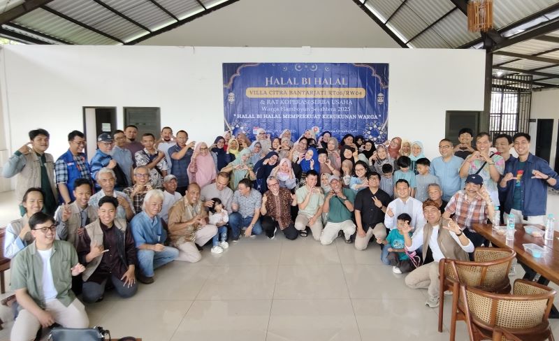  Warga VCB Bogor Gelar Halalbihalal dan Rapat Koperasi Serba Usaha