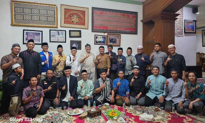  Halalbihalal Dewan Da’wah Bogor di Kediaman MS Kaban