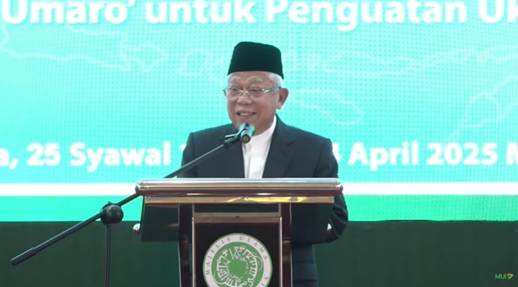  Ketua Wantim MUI KH Ma’ruf Amin Ajak Ulama Jaga Persatuan