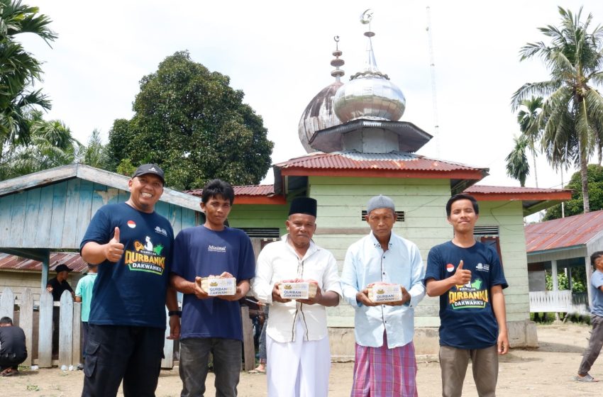  Qurban Pertama dan Satu-satunya dari Laznas Dewan Dakwah di Kuta Beringin