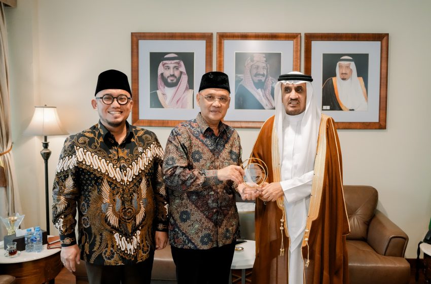  Kepala dan Wakil Kepala BP Haji Temui Dubes Arab Saudi, Bahas Evaluasi dan Persiapan Haji 2026