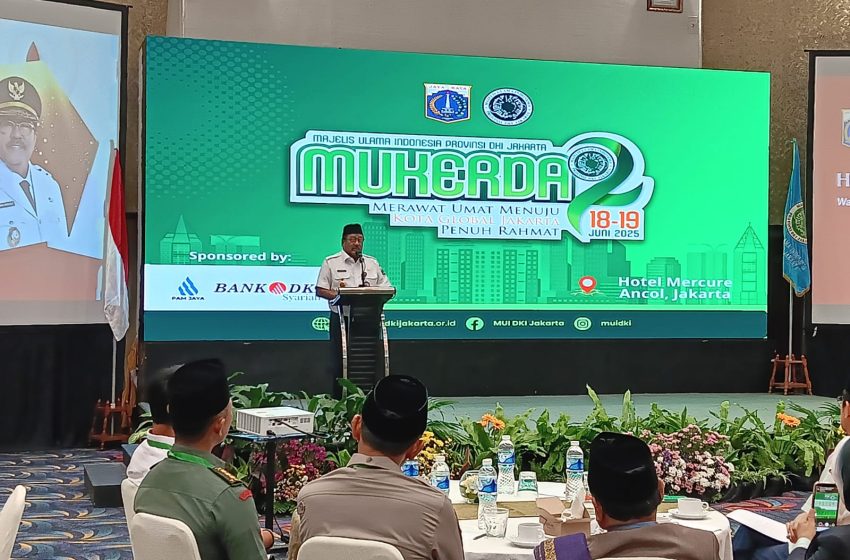  Hadiri Mukerda II MUI DKI, Wagub Rano Karno: Rawatlah Umat Bukan Gedung