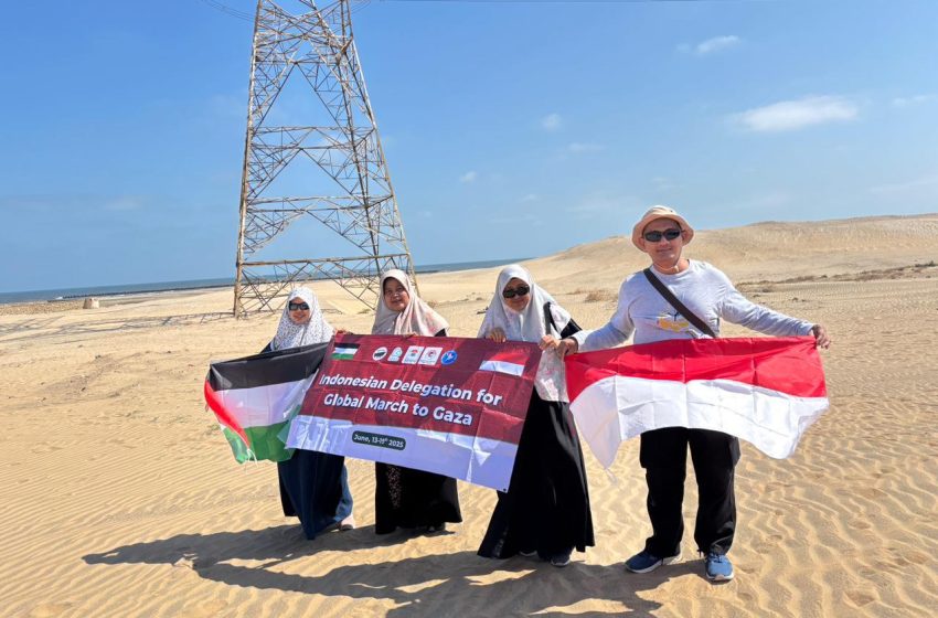  Global March to Gaza Dicegat, Ketua KPIPA Bertahan di Kairo
