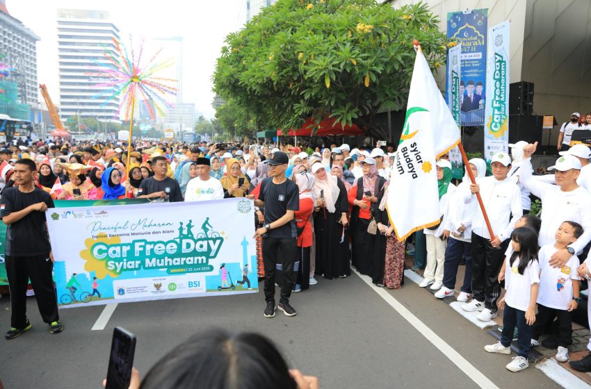 Menag Lepas 1.500 Peserta Car Free Day, Semarakkan Tahun Baru Islam 1447 H