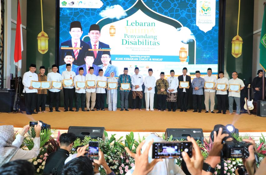 Peaceful Muharam 1447 H, Kemenag Beri Penghargaan kepada Kolaborator Terbaik Program Zakat dan Wakaf