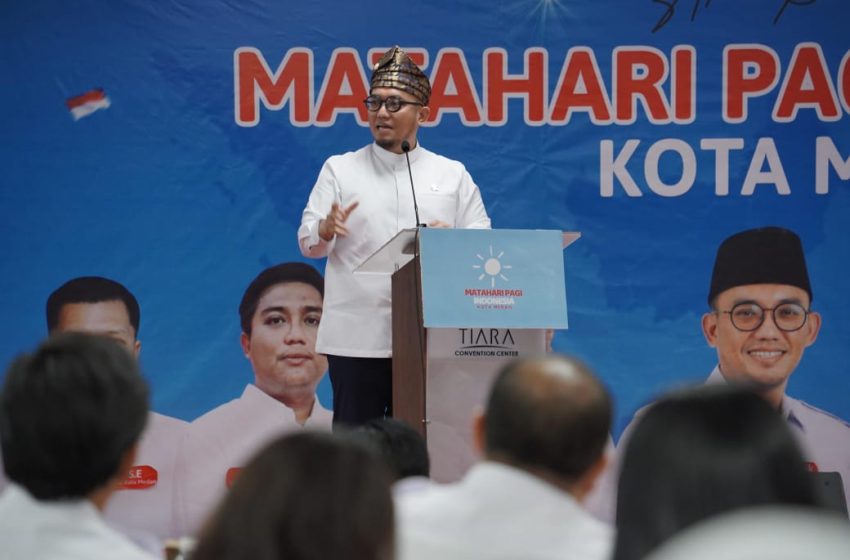 Dahnil Anzar di Medan Sampaikan Pesan Prabowo: Kekuasaan Itu Sementara, Jangan korupsi