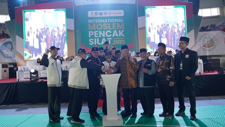  Kejuaraan Pencak Silat Muslim Internasional 2025 Resmi Dibuka