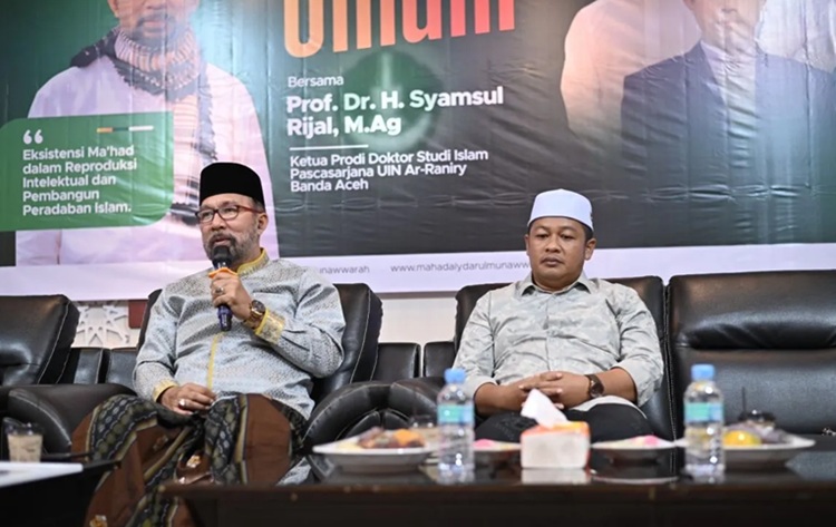  Guru besar UIN Ar Raniry: Ma’had Aly Jaga Peradaban Islam