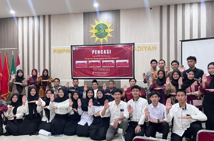  Puluhan Mahasiswa UIN Raden Fatah dan Unsri Ikuti Pendidikan Calon Siswa Tapak Suci Palembang