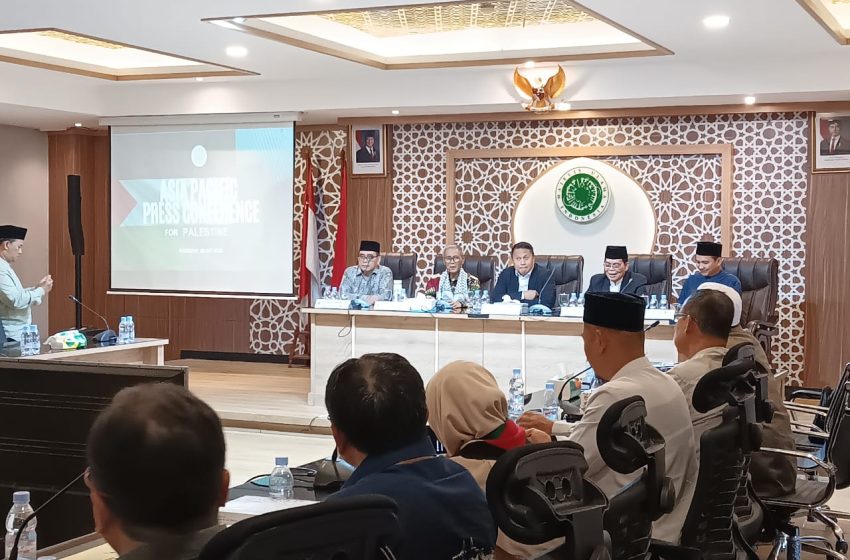 November 2025, MUI dan DPR RI Kolaborasi Gelar Asia Pacific Dialogue for Palestine