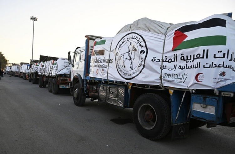  UEA Kirim Kapal Bawa 7.200 Ton Bantuan Kemanusiaan ke Jalur Gaza