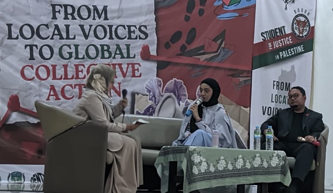  Gerakan Pemuda Bogor Suarakan Bela Palestina