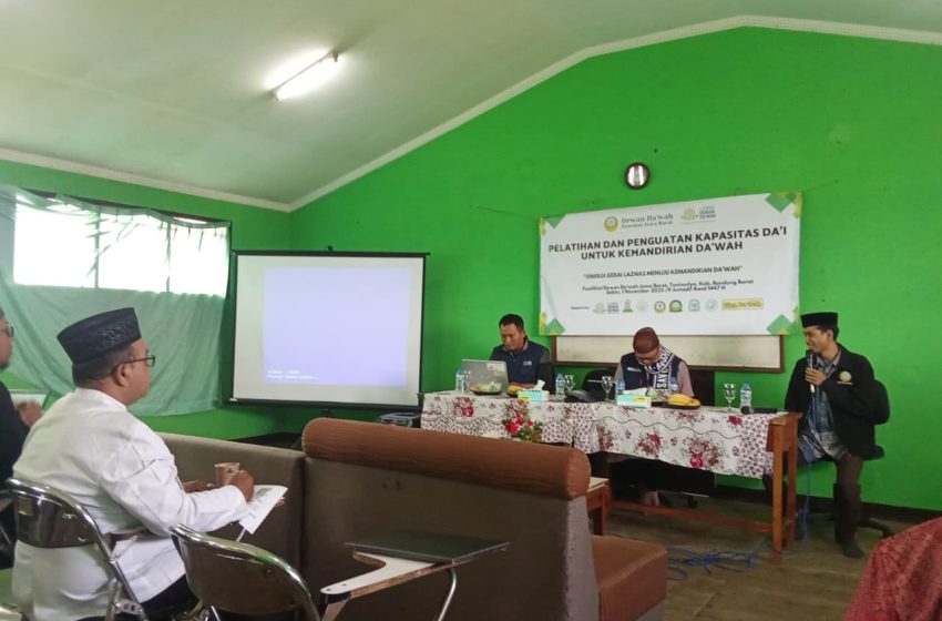 Pelatihan dan Penguatan Kapasitas Dai Dewan Da’wah Jawa Barat Dorong Kemandirian Dakwah