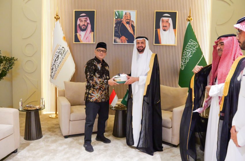  Indonesia dan Arab Saudi Teken MoU Penyelenggaraan Haji 1447 H/2026 M