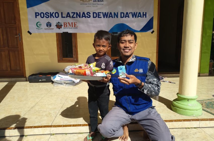  Bergerak Cepat, Laznas Dewan Dakwah Hadir untuk Penyintas Erupsi Semeru