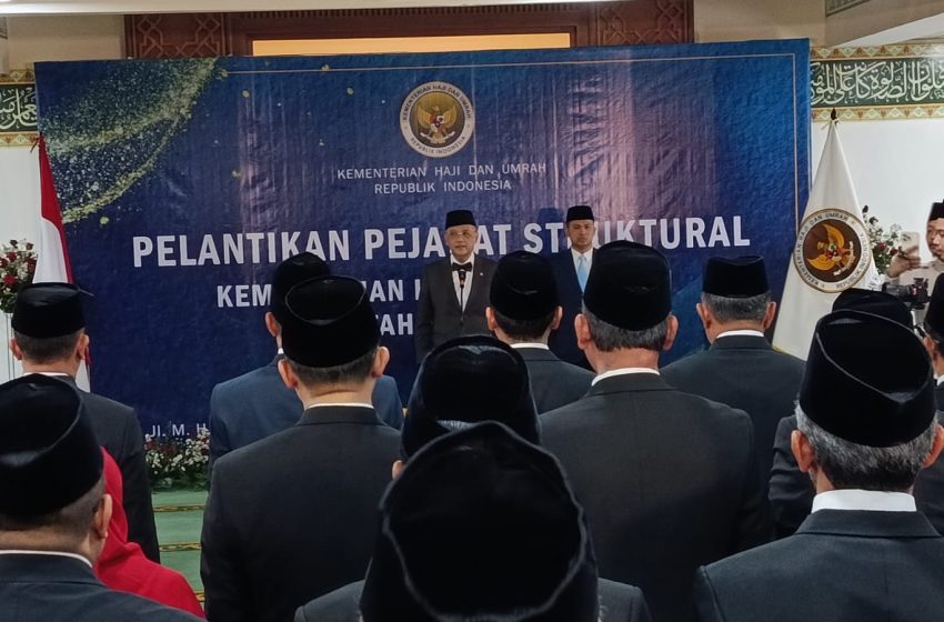  Pelantikan Pejabat Eselon Satu Kemenhaj Tegaskan Komitmen Perubahan dari Masjid